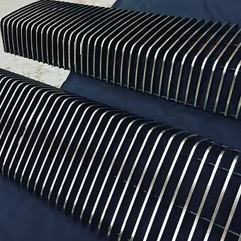 Wild Wes Signature Series 1967-1968 Mercury Cougar Grille set - Mild Steel